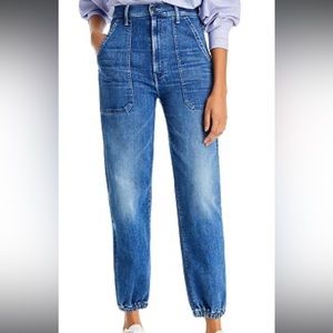 Mother The Wrapper Wishing On A Star High Waist Ankle Jean size 28